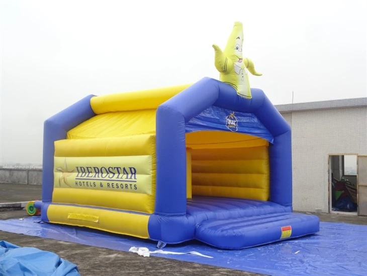 Star Mascot Inflatable Bouncy Castle factory