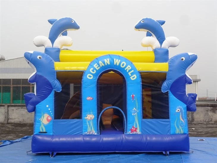 Ocean World Dolphin Themed Inflatable Bouncer price