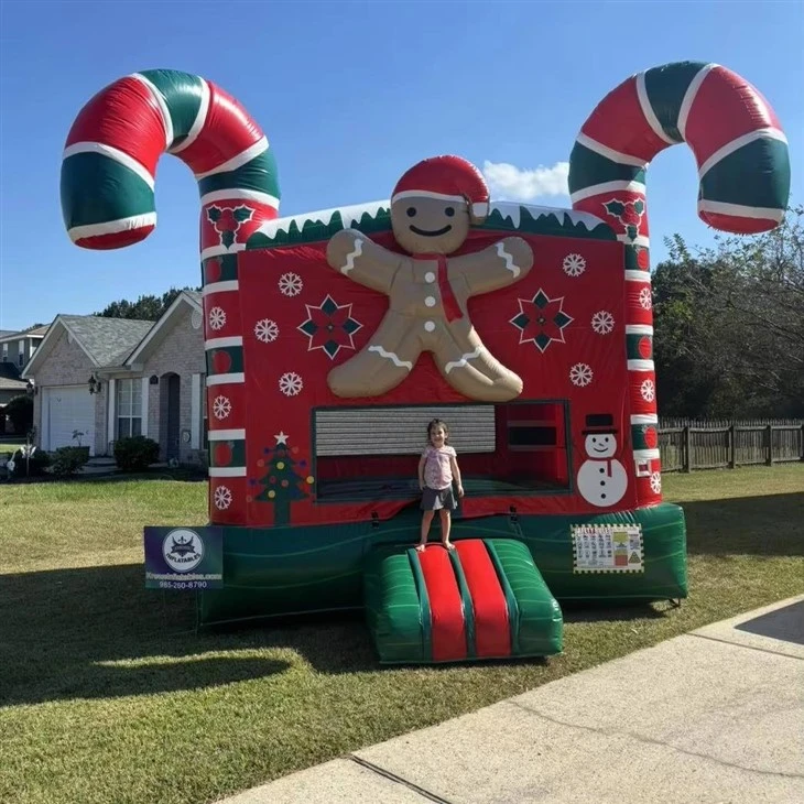 Christmas Inflatable Bounce House Combo suppliers