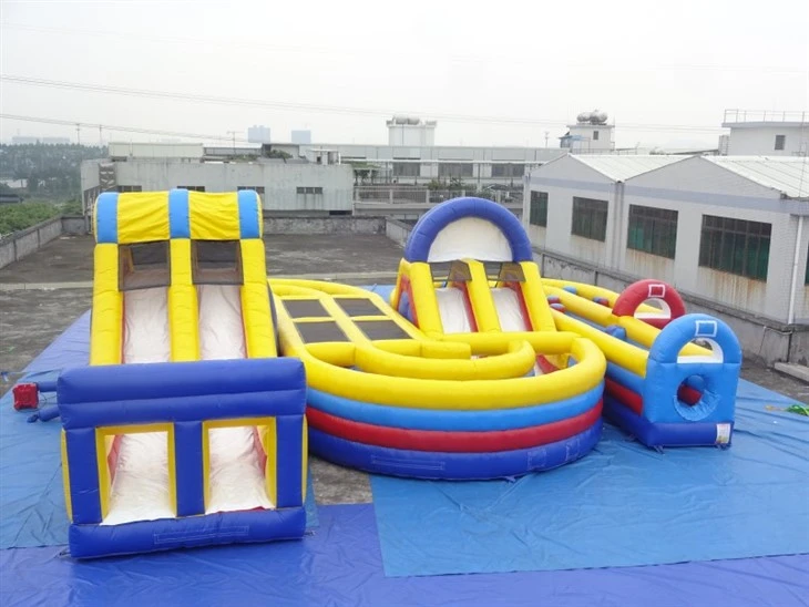 Multi-Function Challenge Bouncer With Slide For Event Rental factory