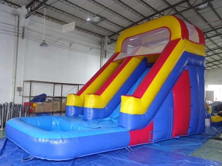 6.8×3.8×4.8m Inflatable Water Slide factory