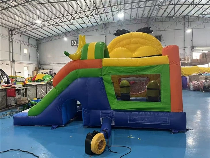 Minions Themed Inflatable Bounce House And Slide Combo price