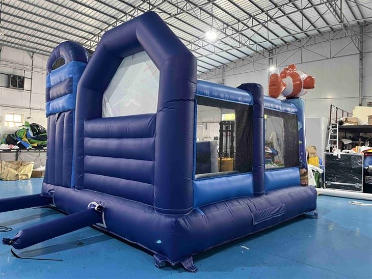 5x4x4m Inflatable Bounce Shark Combo high quality