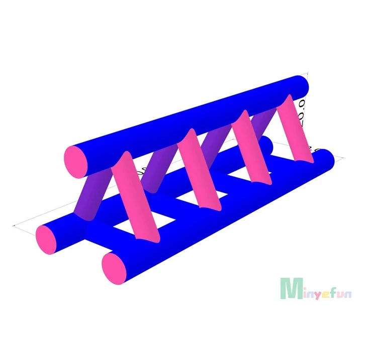 Inflatable Air-Tight Ladder Obstacle price