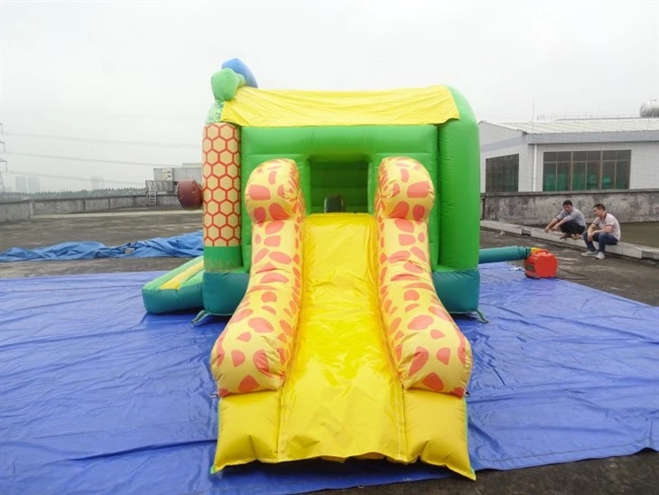 Safari Park Inflatable Bouncer With Slide suppliers