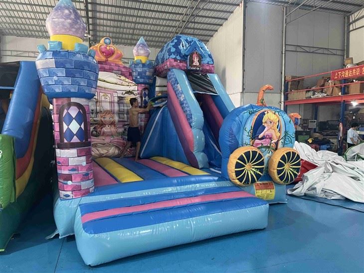 5x4x4m Princess Combo Inflatable Bounce House With Slide best