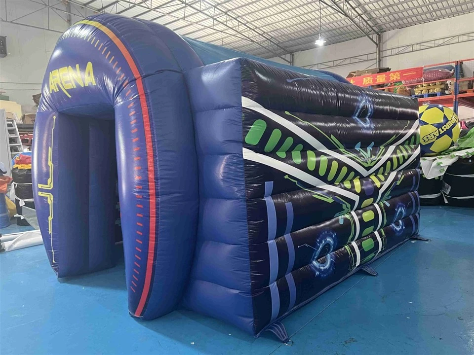 Arena Tech Style Inflatable Maze Arena, Commercial Inflatable Laser Tag Maze For Event Rental & Outdoor Game suppliers