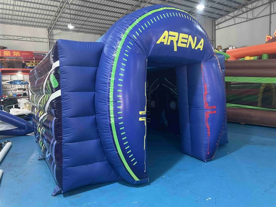 Arena Tech Style Inflatable Maze Arena, Commercial Inflatable Laser Tag Maze For Event Rental & Outdoor Game factory