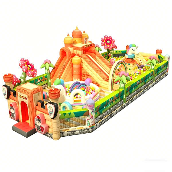 20x9x5.6m Commercial Fun Zone Inflatable Park Bounce With Sides price