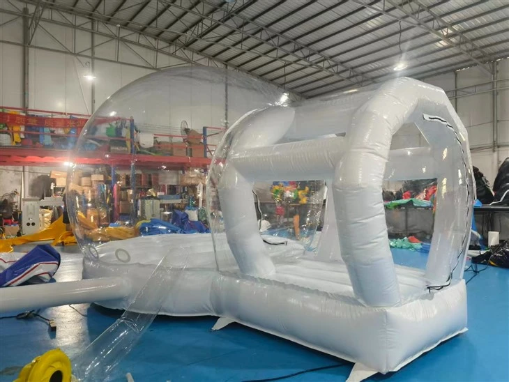 Inflatable Bubble Tent With Tunnel Transparent Clear Bubble House For Party Rental suppliers