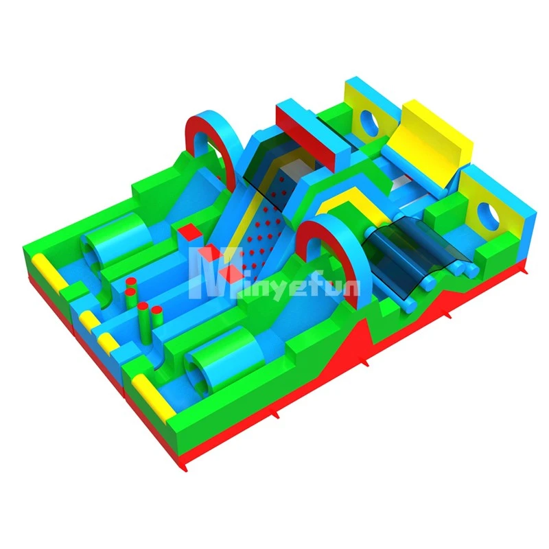 Indoor Inflatable Obstacle Course factory