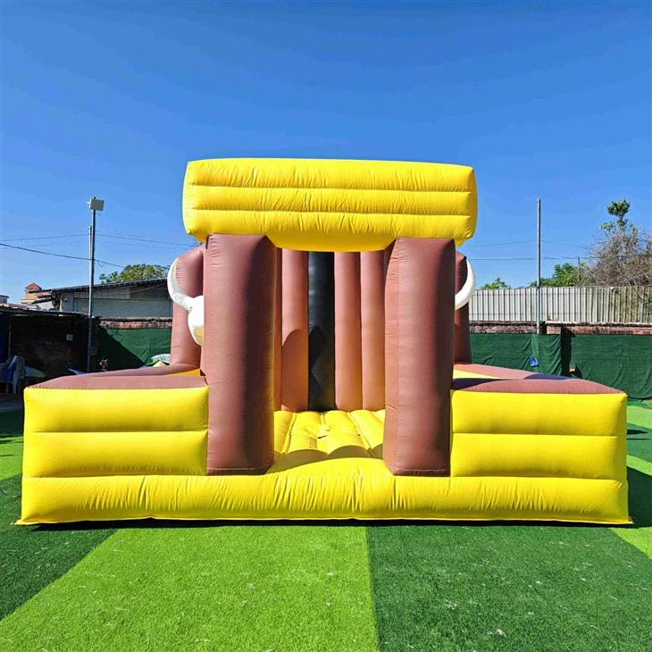 Inflatable Mechanical Bull Riding Arena Commercial Inflatable Bull Mattress factory