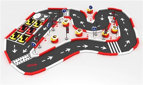 Minye Fun GKP2024101001 Commercial Go-Kart Track Case Study | Kazakhstan Amus...