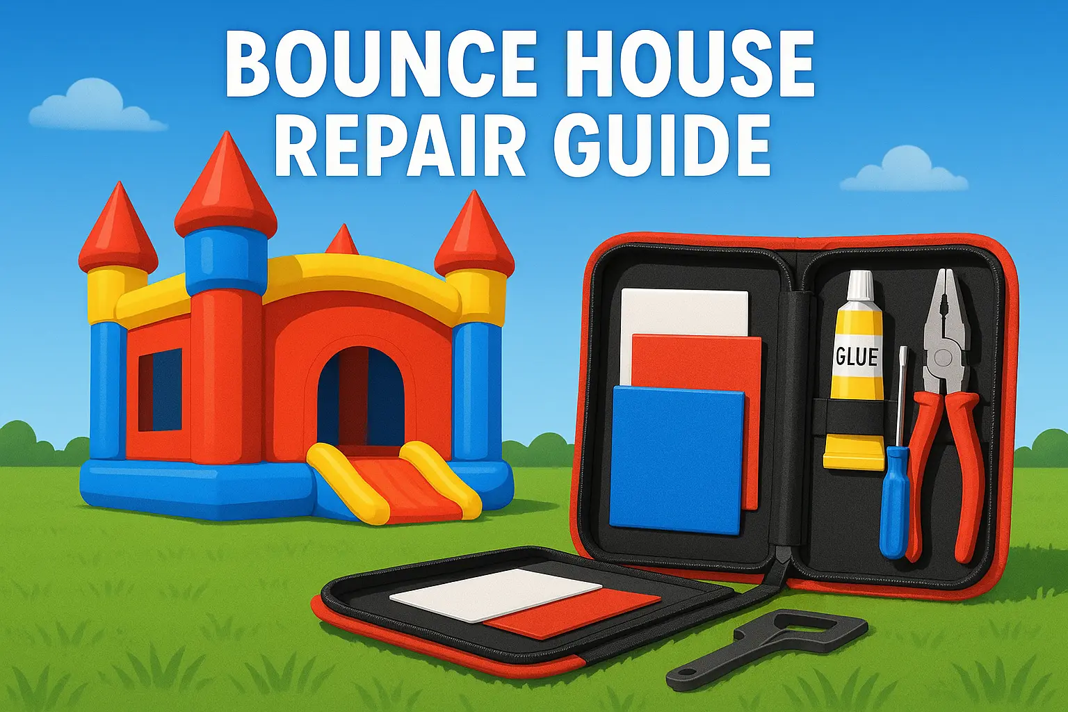 Bounce House Repair Guide | Fix Tears, Punctures & Seams DIY