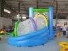 Commercial Rainbow Inflatable Bouncy House For Kids Party Rental