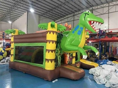 5x5.5x4m Inflatable Bouncer Dinosaur Combo