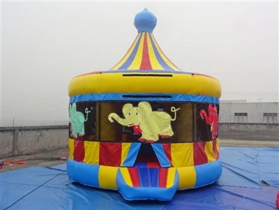 Circus Elephant Inflatable Bouncy Castle