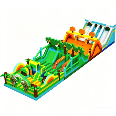 30 X 6.5 X 5m Four Seasons Inflatable Adventure Park