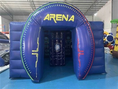 Arena Tech Style Inflatable Maze Arena, Commercial Inflatable Laser Tag Maze For Event Rental & Outdoor Game