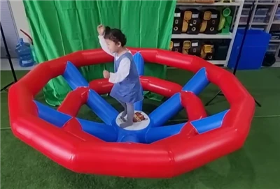 Inflatable Kids Spin Game – Interactive Rotating Inflatable Playground Equipment