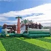 Inflatable Jungle Obstacle Course With Slide Commercial Inflatable Playground
