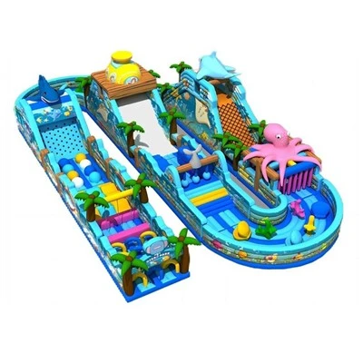 Ocean Mystery 24x20x8m Inflatable Park